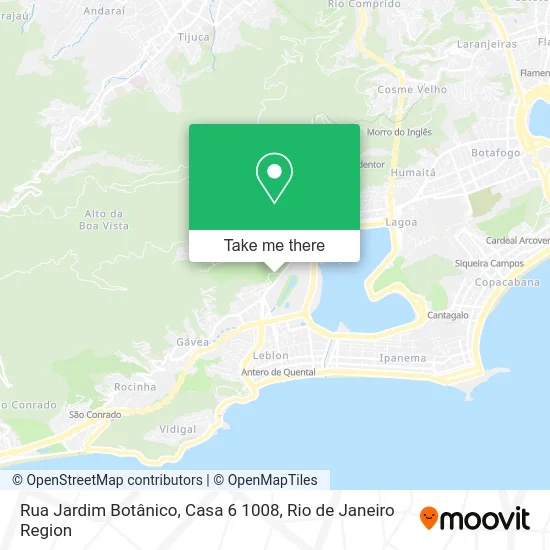 Rua Jardim Botânico, Casa 6 1008 map