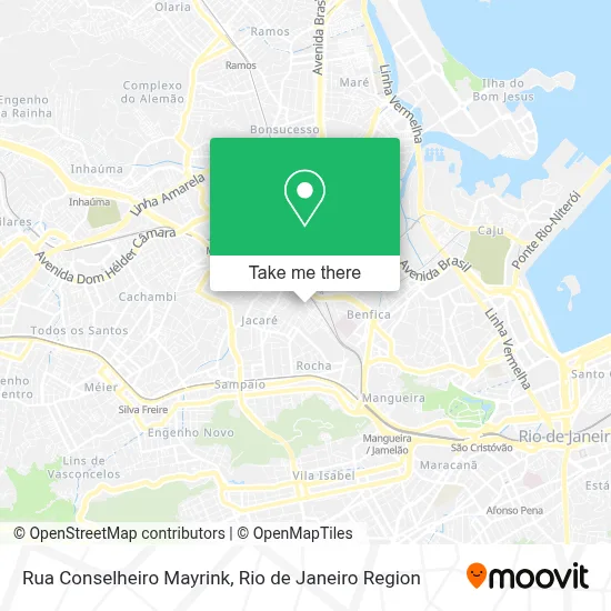 Rua Conselheiro Mayrink map