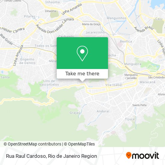 Rua Raul Cardoso map