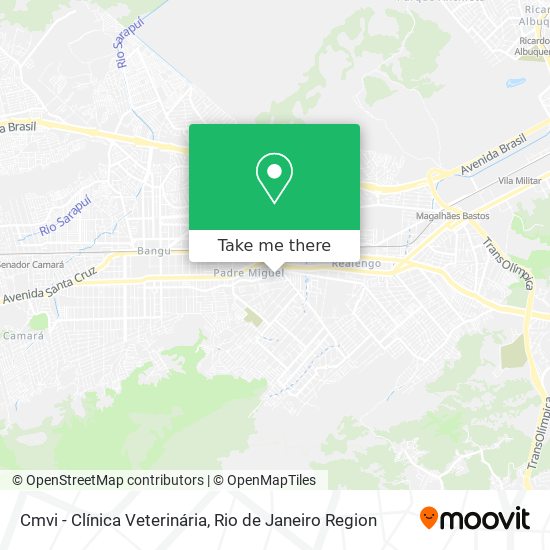 Cmvi - Clínica Veterinária map