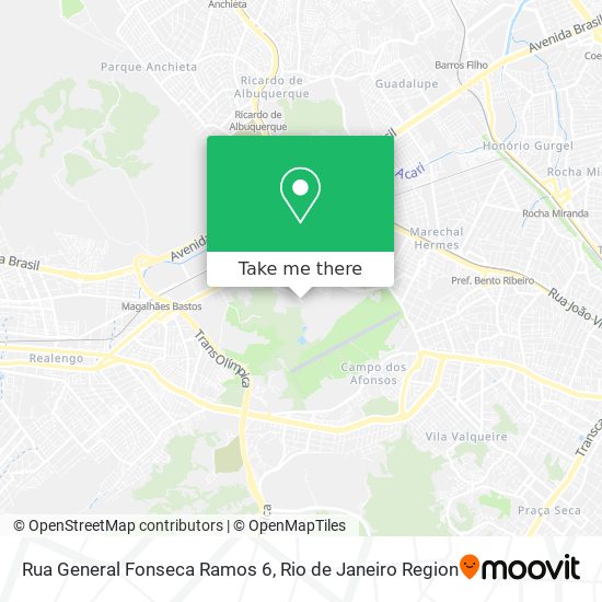 Rua General Fonseca Ramos 6 map