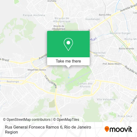 Rua General Fonseca Ramos 6 map