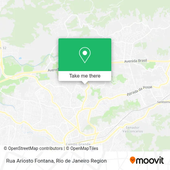 Rua Ariosto Fontana map