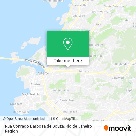 Mapa Rua Conrado Barbosa de Souza