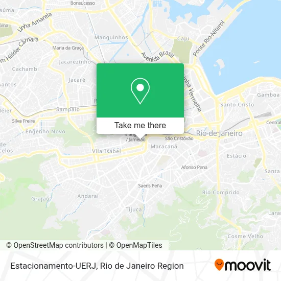 Estacionamento-UERJ map