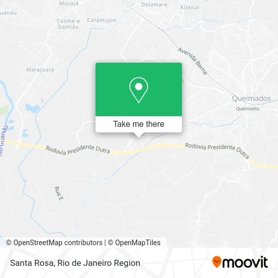 Santa Rosa map