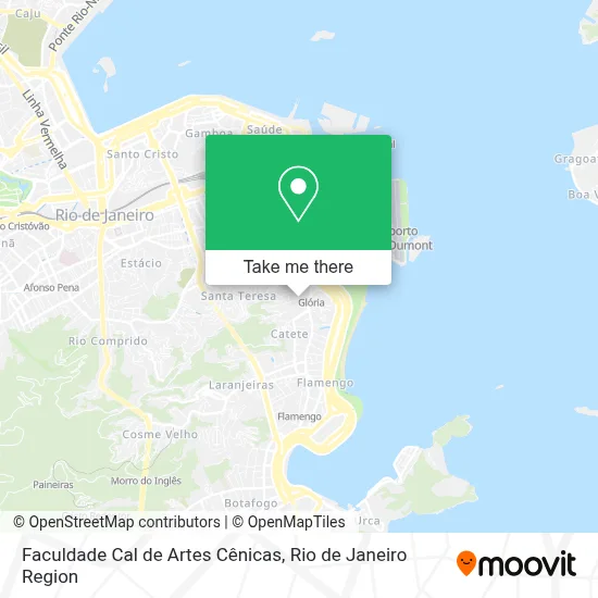 Faculdade Cal de Artes Cênicas map