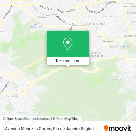 Avenida Menezes Cortes map