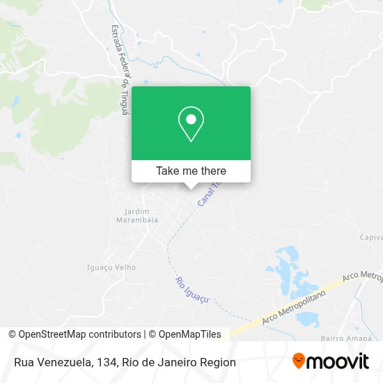 Rua Venezuela, 134 map