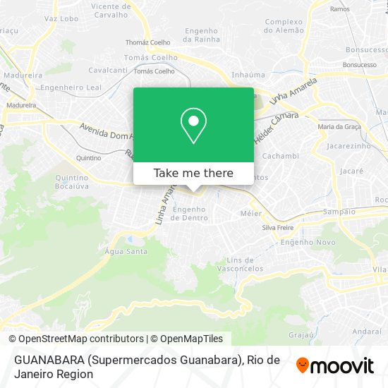 Mapa GUANABARA (Supermercados Guanabara)