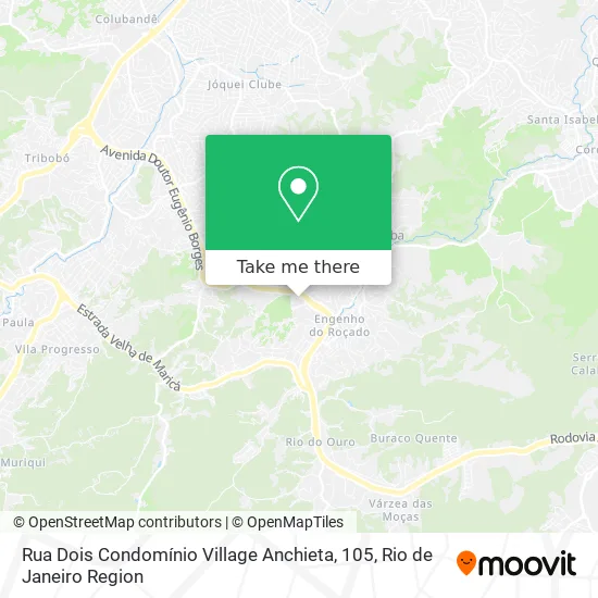 Rua Dois Condomínio Village Anchieta, 105 map