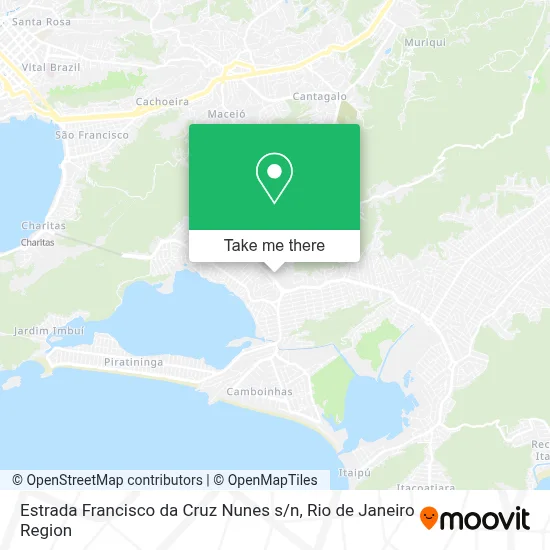 Estrada Francisco da Cruz Nunes s / n map