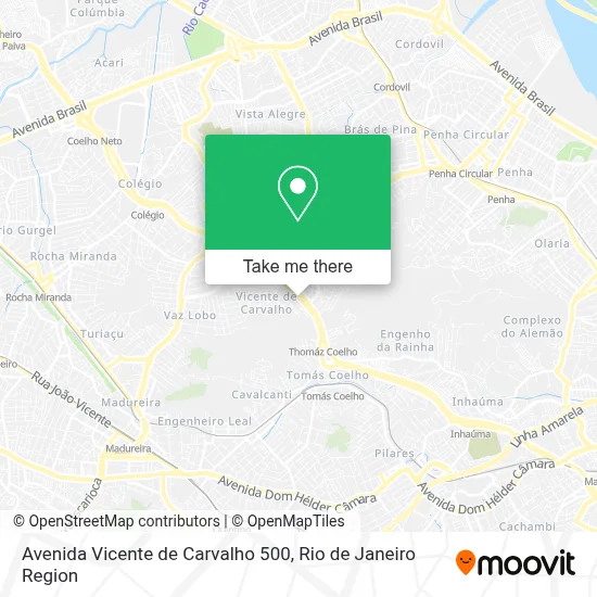 Avenida Vicente de Carvalho 500 map