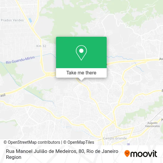 Rua Manoel Julião de Medeiros, 80 map
