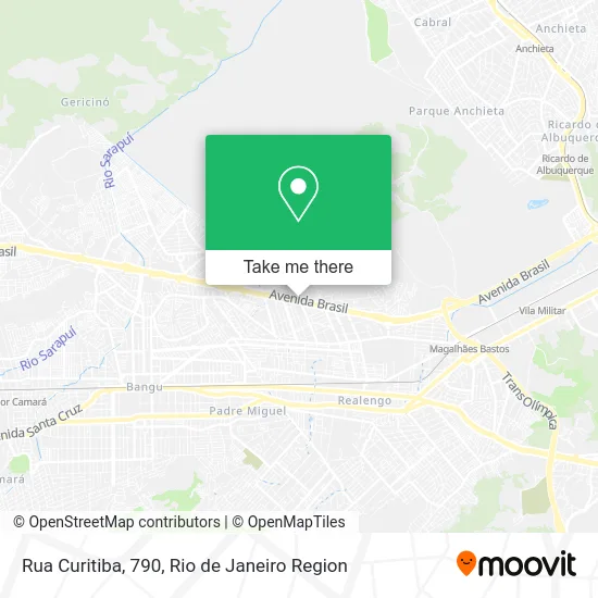 Rua Curitiba, 790 map