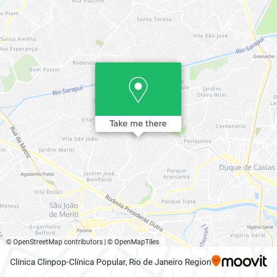 Mapa Clínica Clinpop-Clínica Popular