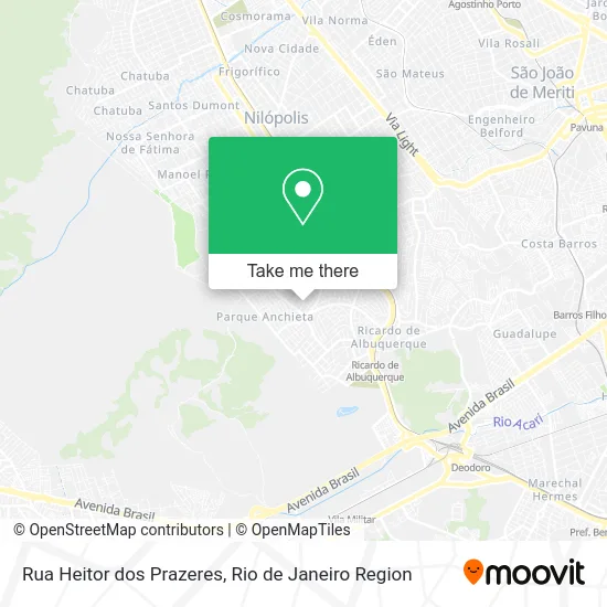 Rua Heitor dos Prazeres map