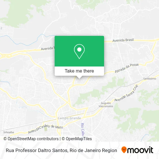 Rua Professor Daltro Santos map