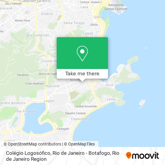 Colégio Logosófico, Rio de Janeiro - Botafogo map