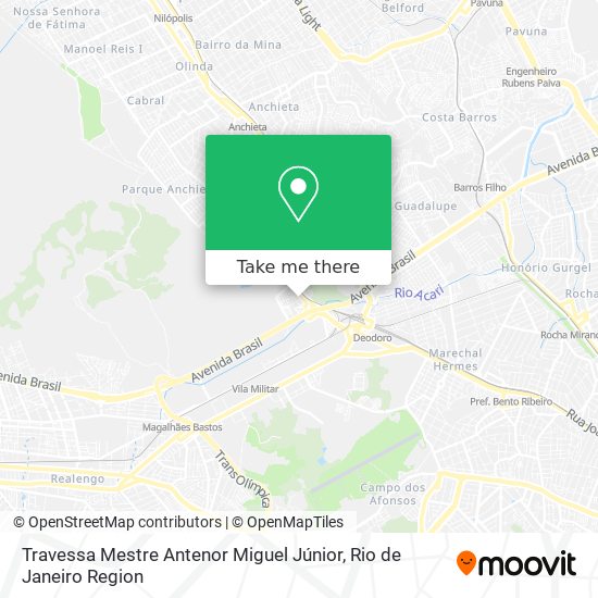 Travessa Mestre Antenor Miguel Júnior map
