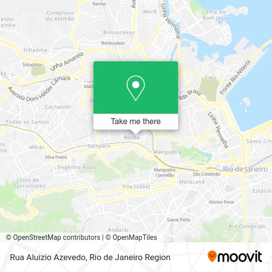 Rua Aluizio Azevedo map