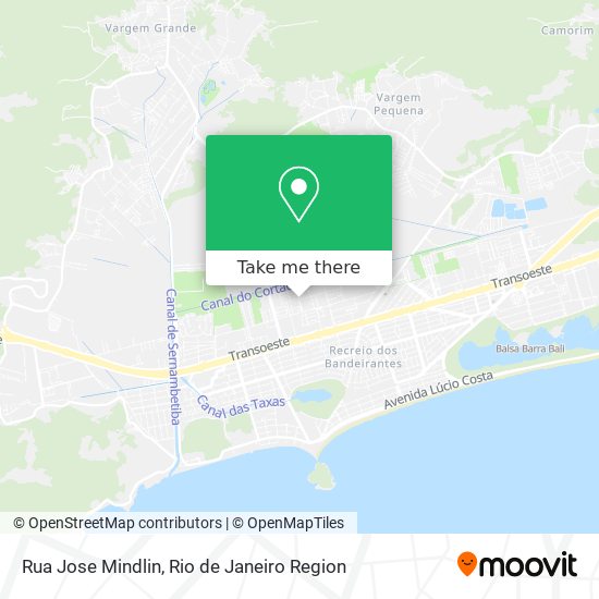 Mapa Rua Jose Mindlin