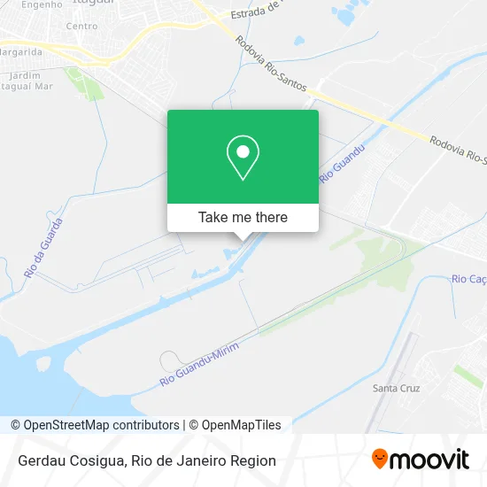 Gerdau Cosigua map