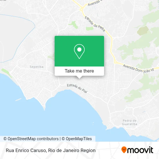 Rua Enrico Caruso map