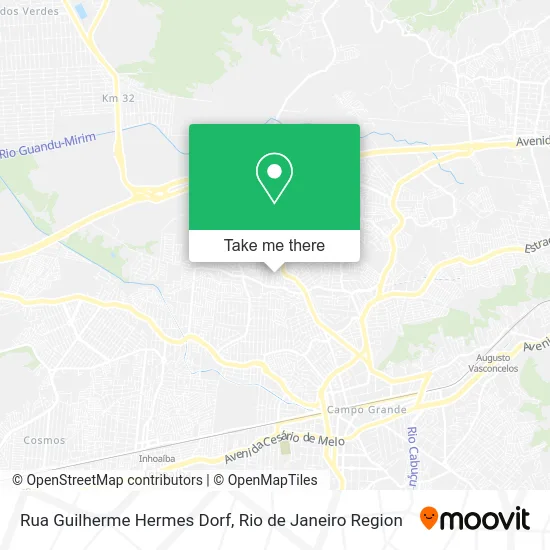 Rua Guilherme Hermes Dorf map