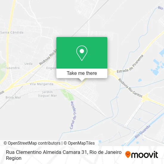 Rua Clementino Almeida Camara 31 map
