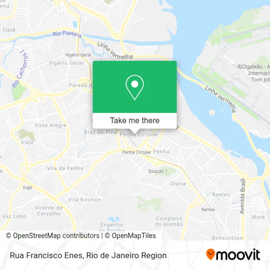 Rua Francisco Enes map