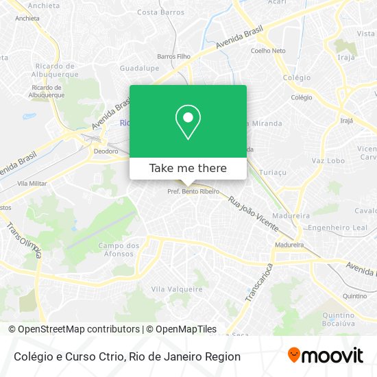 Colégio e Curso Ctrio map