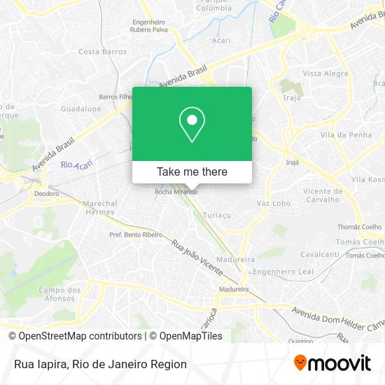 Rua Iapira map