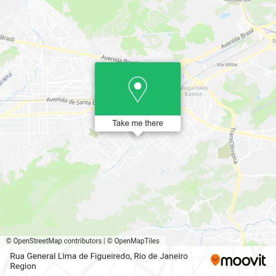 Rua General Lima de Figueiredo map