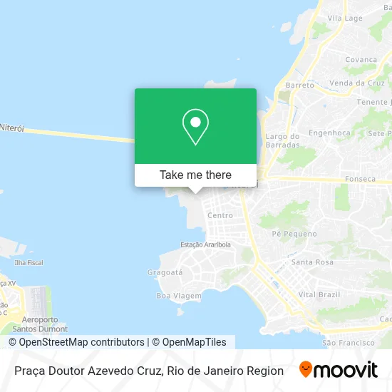 Praça Doutor Azevedo Cruz map