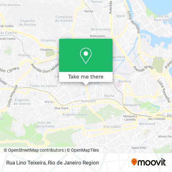 Rua Lino Teixeira map