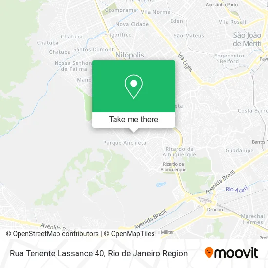 Rua Tenente Lassance 40 map