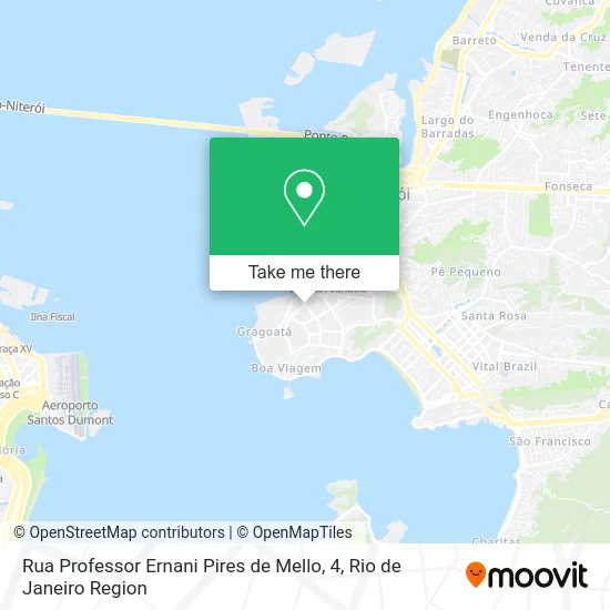 Rua Professor Ernani Pires de Mello, 4 map