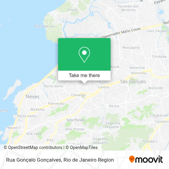 Rua Gonçalo Gonçalves map