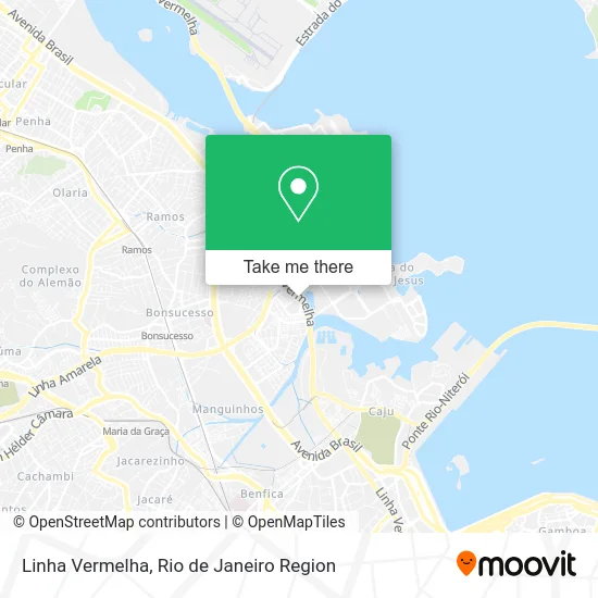 Linha Vermelha map
