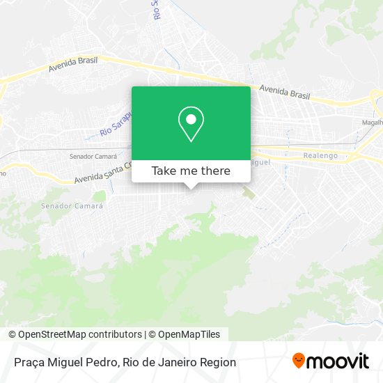 Praça Miguel Pedro map