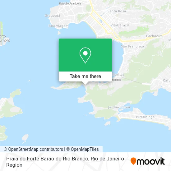 Praia do Forte Barão do Rio Branco map