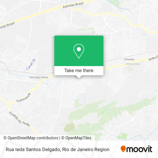 Rua Ieda Santos Delgado map