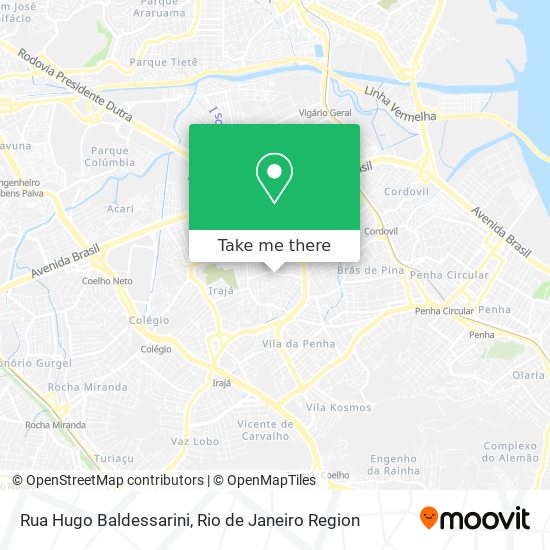 Rua Hugo Baldessarini map