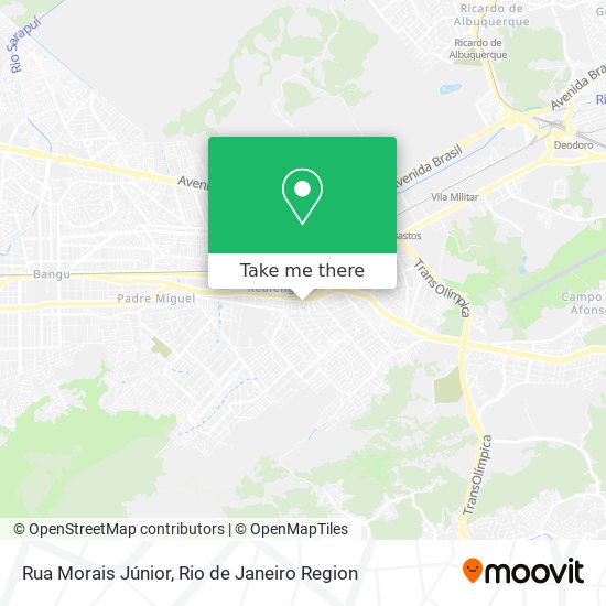 Rua Morais Júnior map