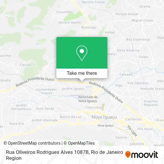Rua Oliveiros Rodrigues Alves 1087B map