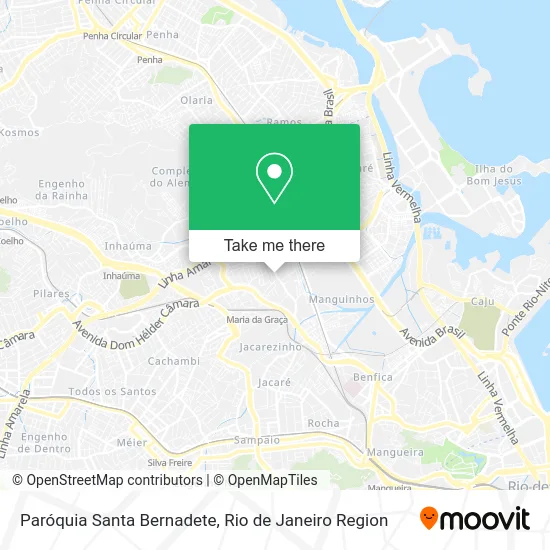 Paróquia Santa Bernadete map