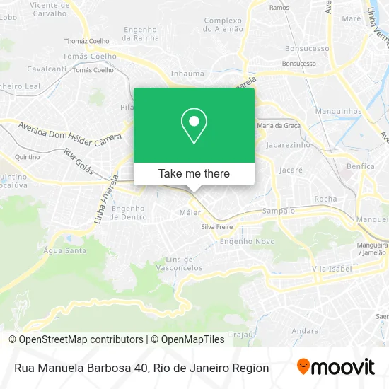 Rua Manuela Barbosa 40 map