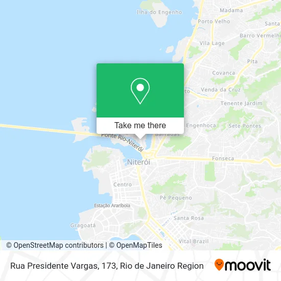 Rua Presidente Vargas, 173 map