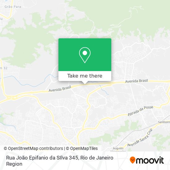 Rua João Epifanio da SIlva 345 map